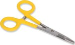 Loon Outdoors Classic 5.5" Scissor Forceps - Silver/Yellow